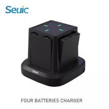 SEUIC AutoID10 4-Fach Batterie Ladestation